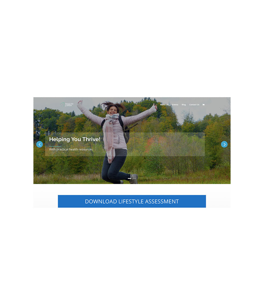 Custom Community Health Website