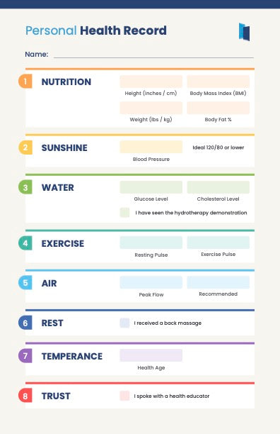 Adult Health Expo Booklets