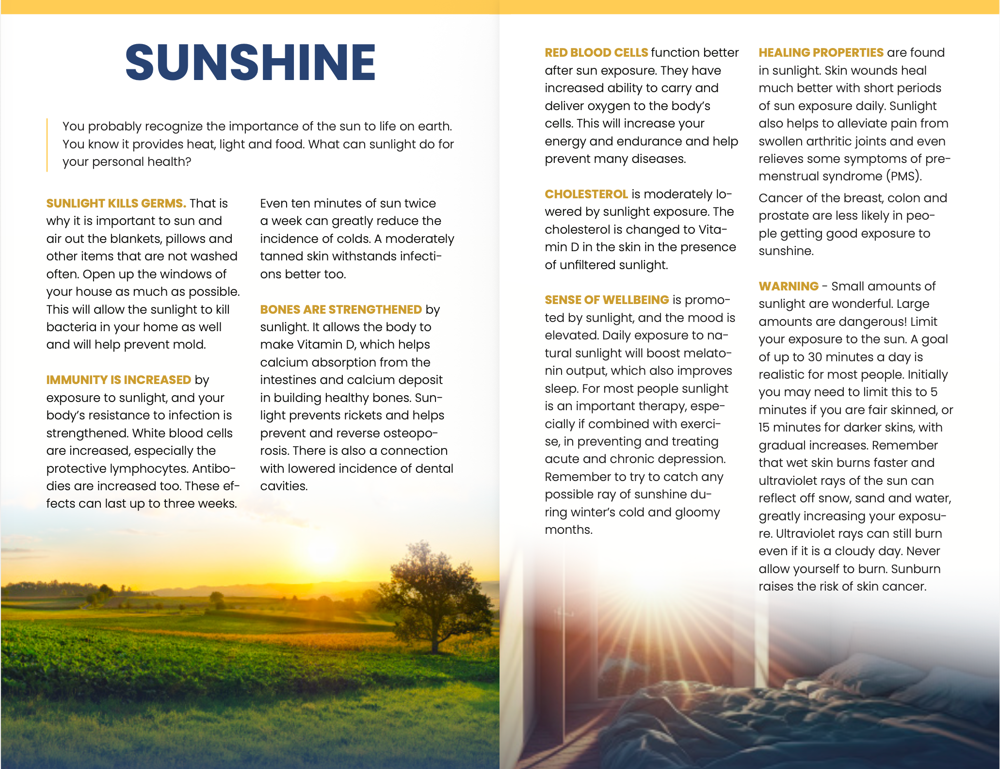 Adult Health Expo Booklets