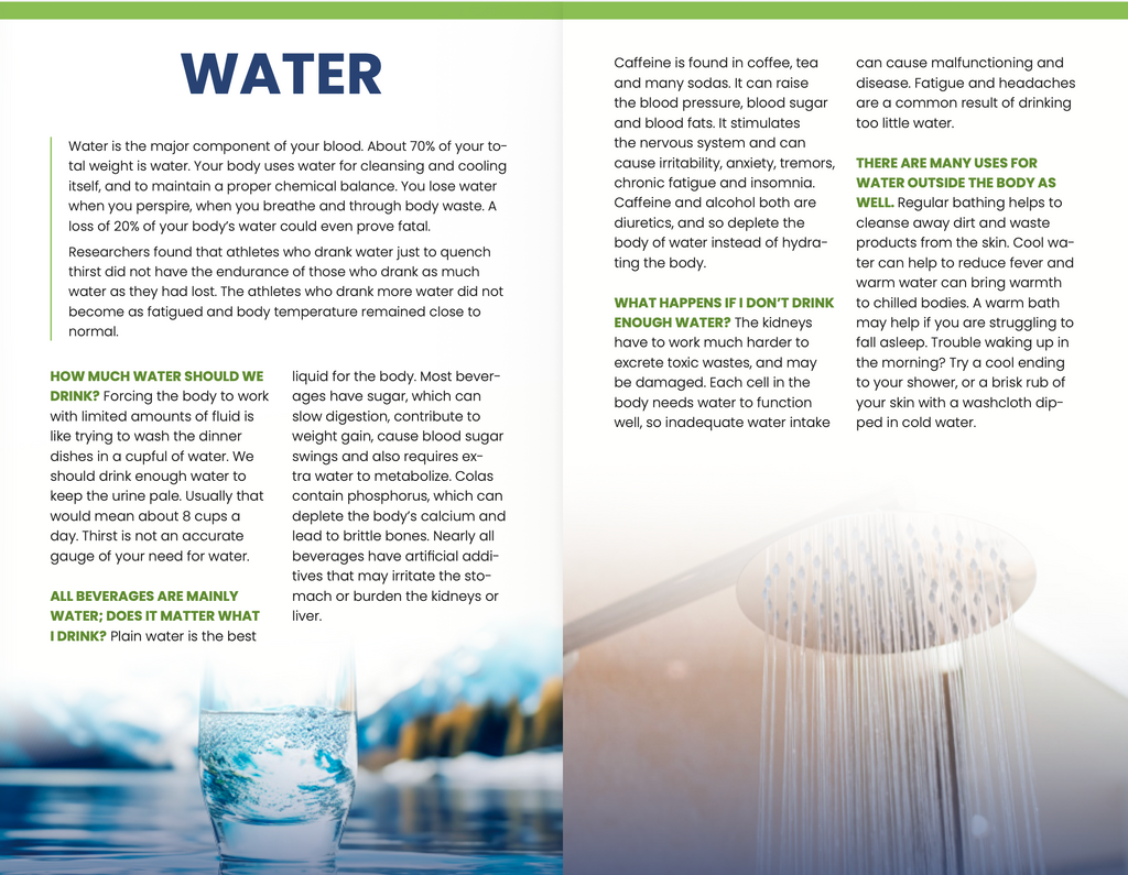 Adult Health Expo Booklets